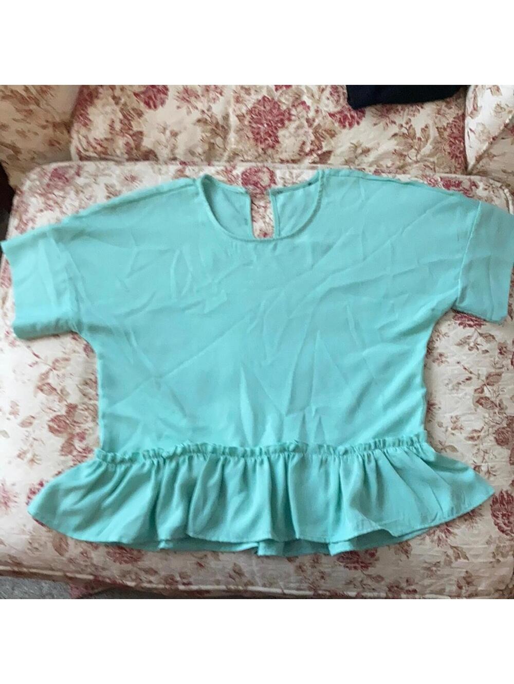Ruffle blouse